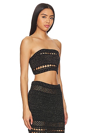 retrofete Luiz Top in Black
