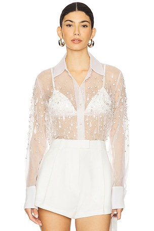 Aubriella Embellished Shirt retrofete
