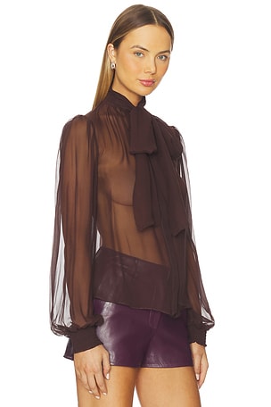 retrofete Halsi Top en Marron