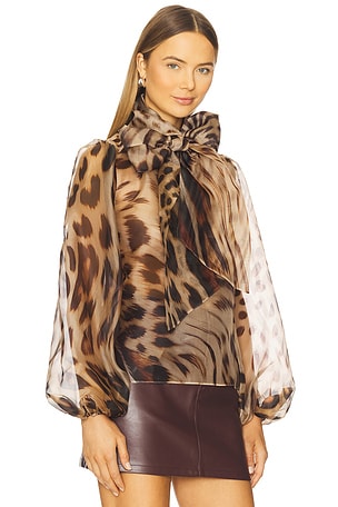 retrofete Peregrine Blouse in Brown