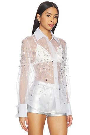 retrofete Eugenia Blouse in Baby Blue