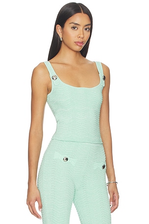 retrofete Aloe Knit Top in Mint