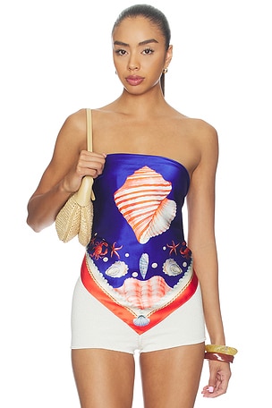 Alivia Silk Top retrofete