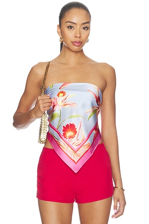 Alivia Silk Top retrofete