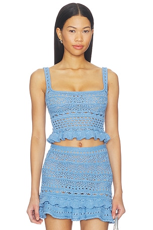 Damira Crochet Top retrofete