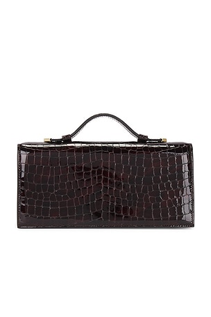 retrofete Phoebe Clutch in Burgundy