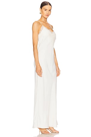 Rohe Lace Slip Dress in Cream