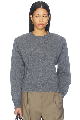 Statement Shoulder Crewneck Sweater Rohe