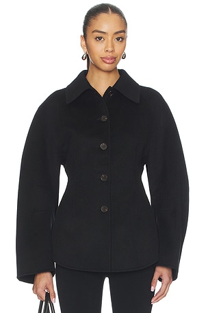 Sculptural Double-faced Jacket Rohe