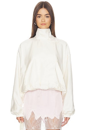 Silk Blouson Anorak Jacket Rohe
