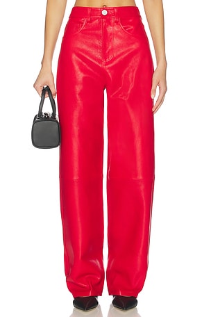Baggy Leather Trouser Rohe