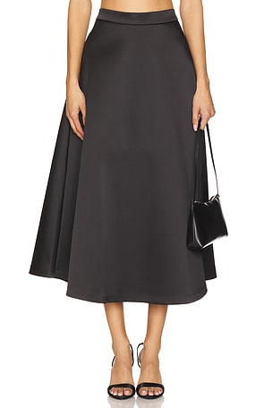 Rohe Voluminous A Line Skirt in Black