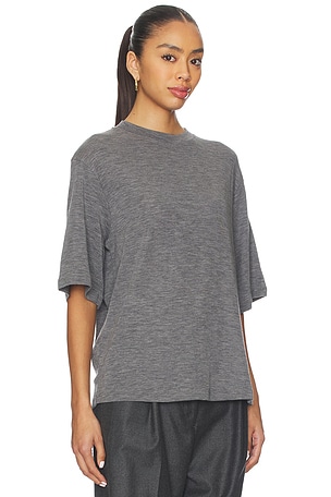 Oversized Soft Merino T-Shirt Rohe