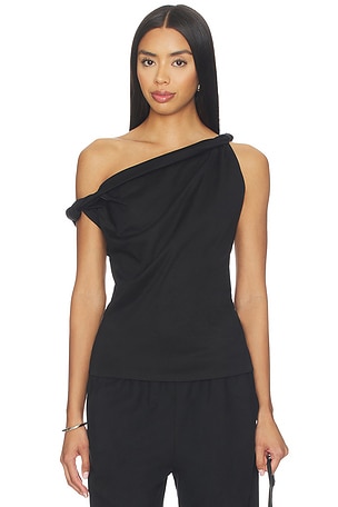 Sculptural Cotton Silk Top Rohe