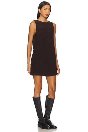 ROLLA'S Shift Dress in Chocolate