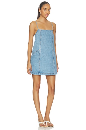 ROLLA'S Deco Denim Cami Dress in Denim-Medium