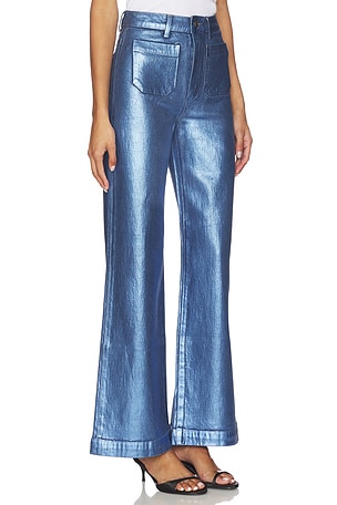 ROLLA'S Sailor Long Wide Leg Jeans in Blue