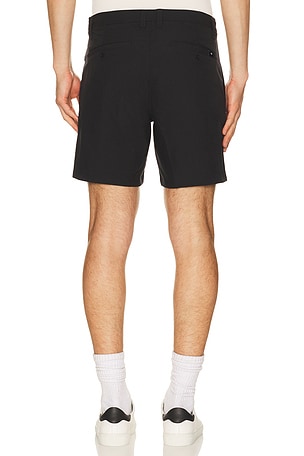 Rhone 7 Nomad Tech Chino Short in Black