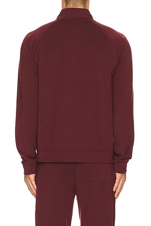 Rhone Dreamstate 1/4 Zip in Burgundy