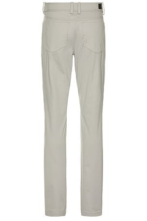 Rhone Commuter Flyweight Five Pocket Pant in Light Grey. Size 36. Also