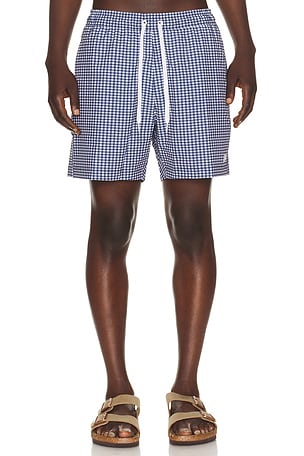 5.5" R&R Lined Swim Trunk Rhone