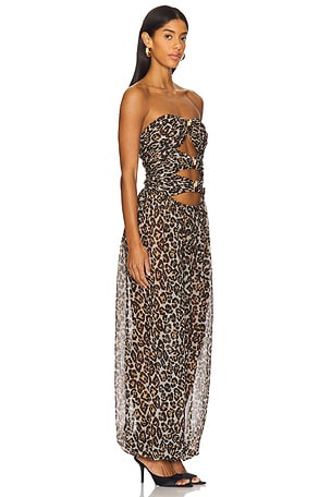 Ronny Kobo Mora Jumpsuit in Brown
