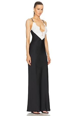 Ronny Kobo Vito Dress in Black & White