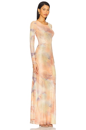 Ronny Kobo x REVOLVE Andrea Dress in Coral