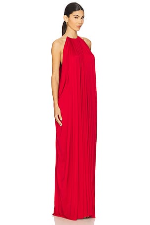 Ronny Kobo Lucas Dress in Red