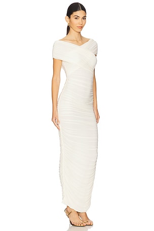 Ronny Kobo Amira Dress in Ivory