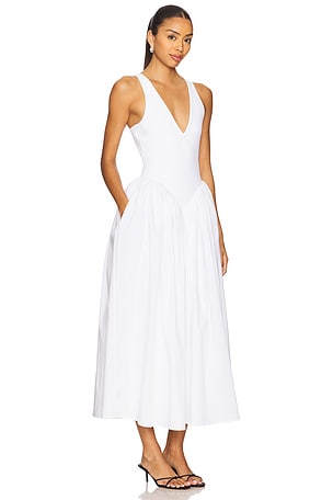 Ronny Kobo Sirinda Dress in White
