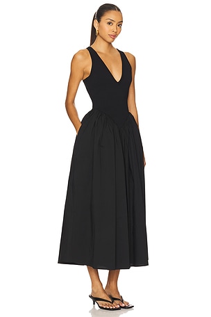 Ronny Kobo Sirinda Dress in Black