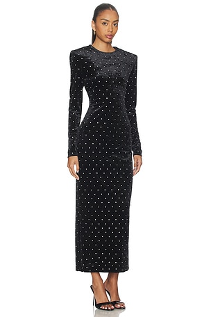 Ronny Kobo Cosma Dress in Black. Size XS. Also