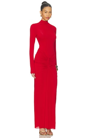 Ronny Kobo Scorpio Dress in Red
