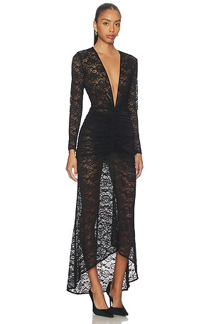 Ronny Kobo Nelli Dress in Black