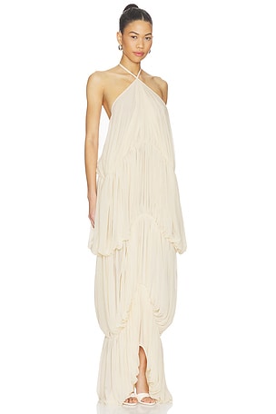 Ronny Kobo Bia Dress in Ivory