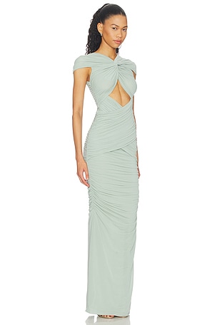 Ronny Kobo Nasha Dress in Sage. Size S. Also