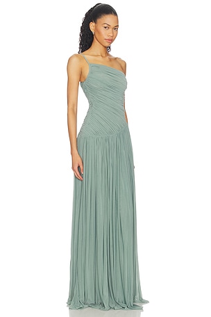 Ronny Kobo Monroe Dress in Sage
