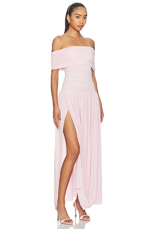 Ronny Kobo Irulan Dress in Pink