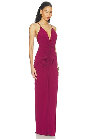 Ronny Kobo Anya Dress in Purple