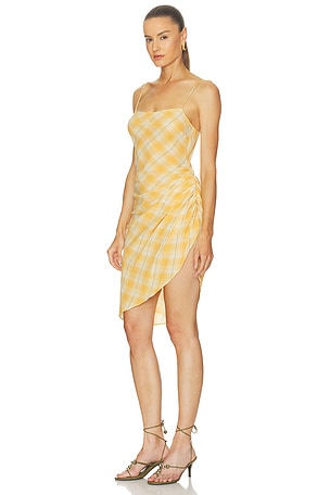 Ronny Kobo Alaina Dress in Yellow