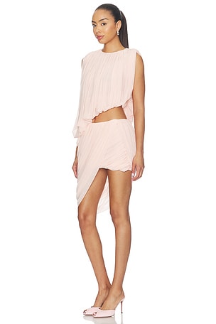 Ronny Kobo Rokas Dress in Pink