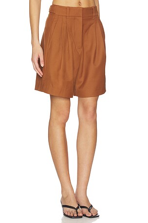 Ronny Kobo Andora Shorts in Rust
