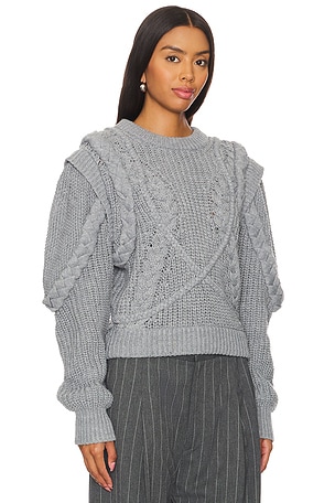 Ronny Kobo Catrin Sweater in Grey