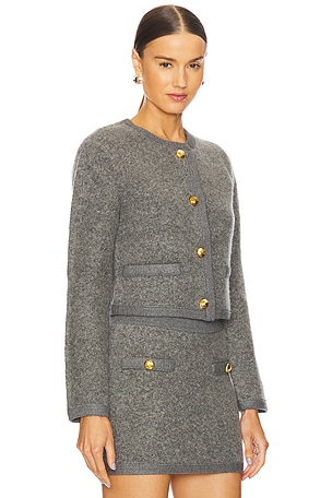 Ronny Kobo Dawn Cardigan in Grey