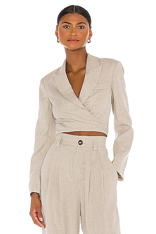 Ronny Kobo Lilo Blazer in Sand