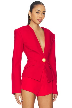 Ronny Kobo Carrie Blazer in Red