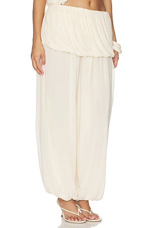 Ronny Kobo PANTALON WILLA en Ivoire