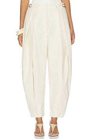 Ronny Kobo PANTALON JOGGER DEVI en Ivoire