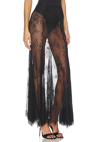 Ronny Kobo Liesel Skirt in Black